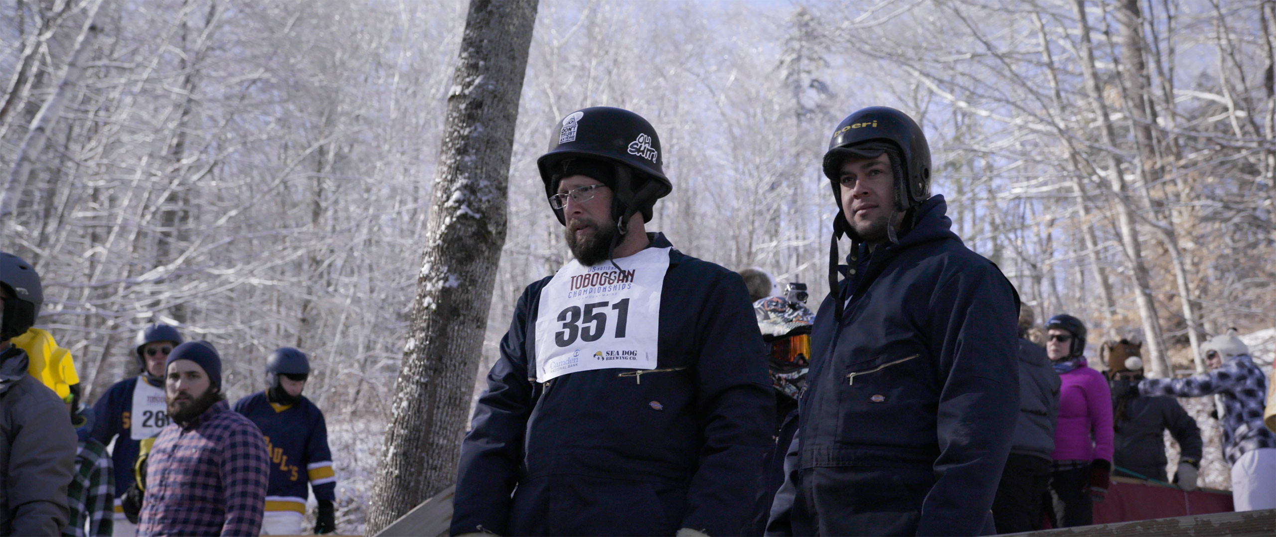 Toboggan racers - Big Ash Sled